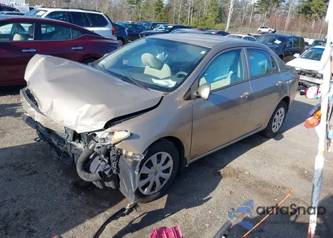 2010 Toyota Corolla Le из США, поврежденный, VIN 1NXBU4EEXAZ185530